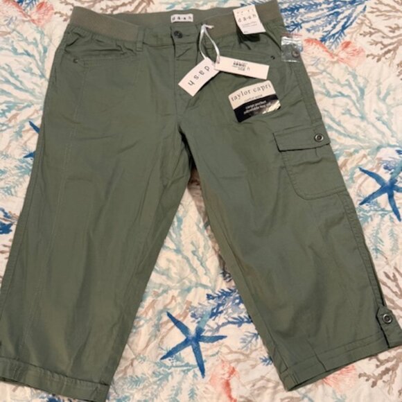 NEW - Da-sh - Cargo Taylor Capri - Seaspray Green - PL - Picture 1 of 6